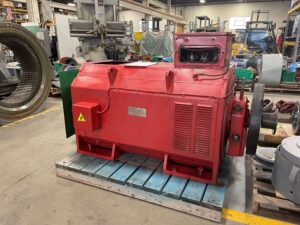 Large Industrial Motor Repair