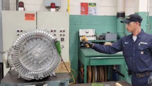 side channel blower testing