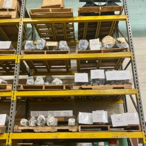 spare motors in storage