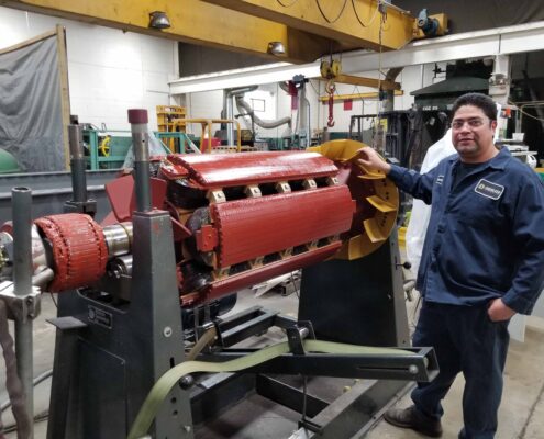 Balancing Large Motor