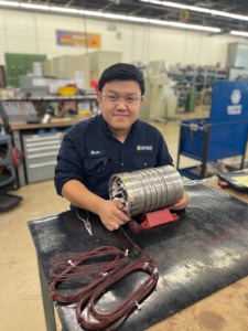 Electric motor repair
